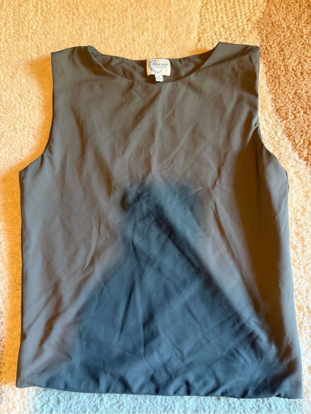 Blue Rain Slate Blue Sleeveless Camisole